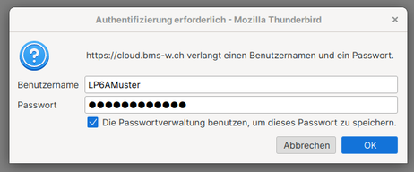 Thunderbird Adressbuch